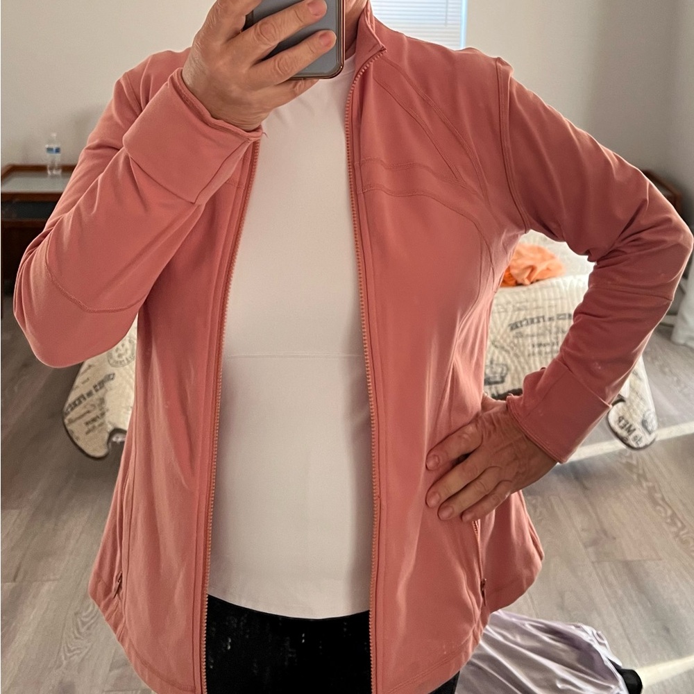 lululemon athletica Dusty Rose Zip Jacket - Picture 1 of 5